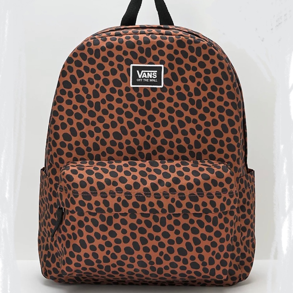 Vans backpack school size back pack spot brown